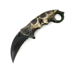 SJ-916-RP-4 - 7.5" KARAMBIT FOLDER