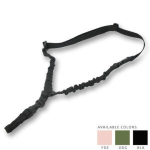 SLING-HW: 1 Point Bungee Sling Black