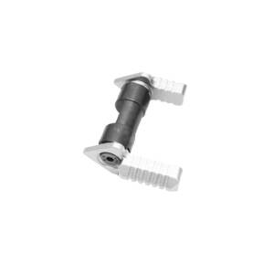 XTS-SSL-SL Ambidextrous Safety Selector Lever Anodized Silver