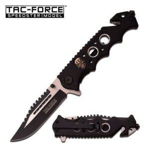 TF-809BK SPRING ASSIST KNIFE 4.5" CLOSED
