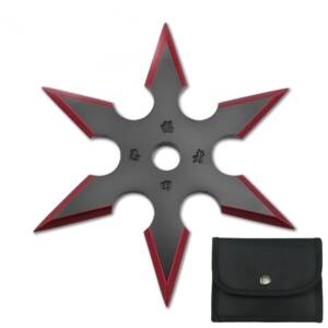 TS-16RD  4" THROWING STAR