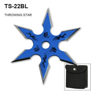 TS-22BL 4" THROWING STAR