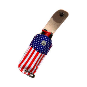 OM2 AMFLG KEYCHAIN PEPPER SPRAY .5 OZ