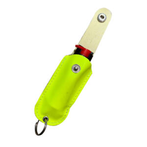 OM2 NY - Keychain Pepper Spray .5 oz Neon Yellow