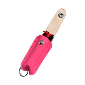 OM2 PK - Keychain Pepper Spray .5 oz Hot Pink