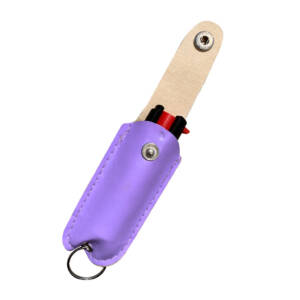 OM2 PP - Keychain Pepper Spray .5 oz Purple