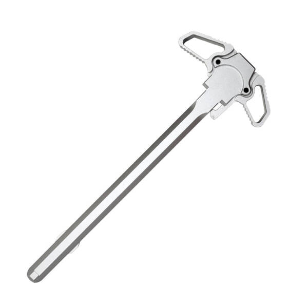 XTS-ACH-SL AR-15 AMBIDEXTROUS CHARGING HANDLE ANODIZED SILVER