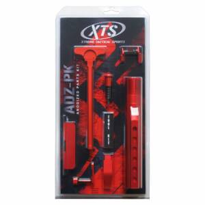 XTS-ADZ-PKRD - AR 15 Anodized Colored Parts Kit Red
