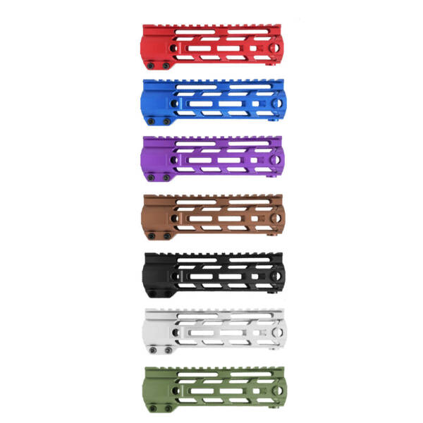 XTS-ADZ07-OR 7" M-LOK RAILS - 7 ANODIZED ORANGE ADZ-ALPHA - Image 2