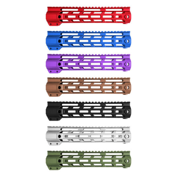 XTS-ADZ10-RD - 10" Anodized M-Lok Rail Adz-Alpha Red - Image 3