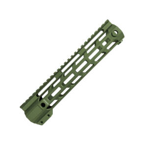 XTS-ADZ10-OD - 10" Anodized M-Lok Rail Adz-Alpha OD Green