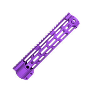 XTS-ADZ10-PP - 10" Anodized M-Lok Rail Adz-Alpha Purple
