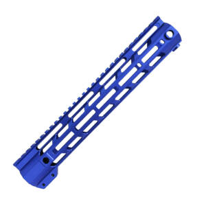 XTS-ADZ12-BL - 12" Anodized M-Lok Rails Adz-Alpha Blue
