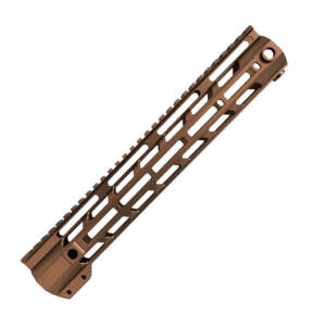 XTS-ADZ12-BR - 12″ Anodized M-Lok Rail Adz-Alpha Bronze