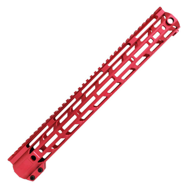 XTS-ADZ15-RD 15" Anodized M-Lok Rails Adz-Alpha Red