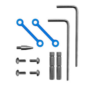 XTS-AWP-BL - Anti-Walk Pin Set Anodized Blue