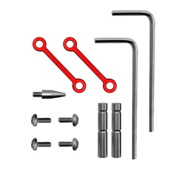 XTS-AWP-RD - Anti-Walk Pin Set Anodized Red