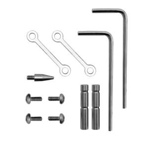 XTS-AWP-S - Anti-Walk Pin Set Anodized Silver