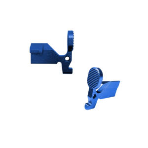 XTS-BC-BL Bolt Catch Assembly - Anodized Blue