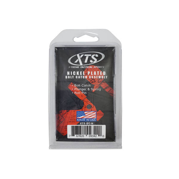 XTS-BC-N Bolt Catch Assembly - Nickel-Plated - Image 3