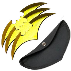Z-1014-GD-3 Three Piece Bat Throwing Blades
