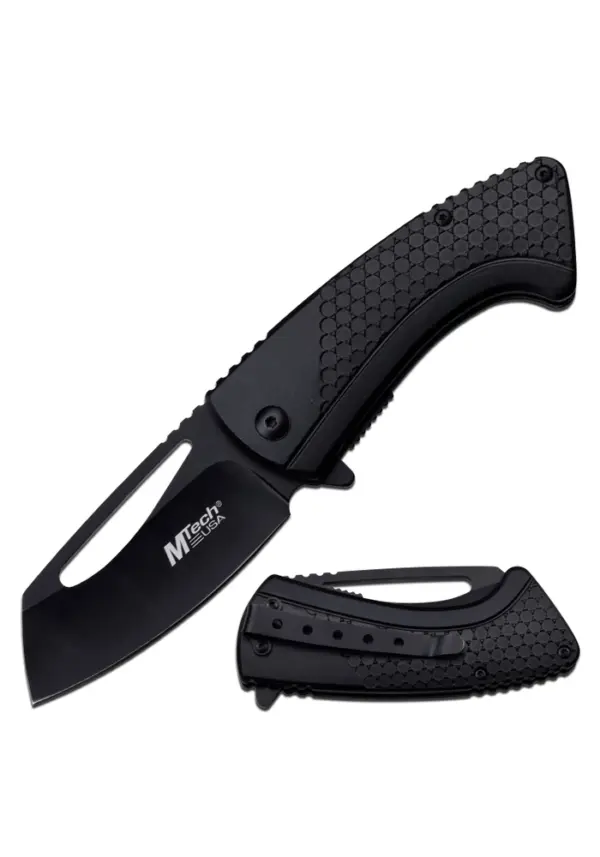 MT-A1197BK - Spring Assisted Knife Sheepsfoot Knife