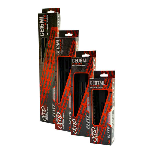 XTS-CE09ML 9'' M-LOK Free Float Flat Top Rail - Image 3