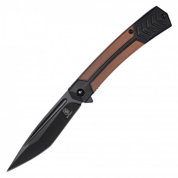 PBK248BK  8" Black Pocket Knife