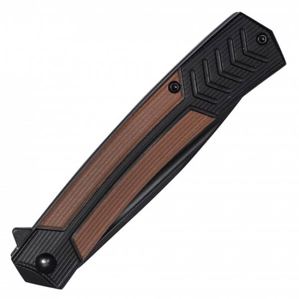 PBK248BK  8" Black Pocket Knife - Image 2
