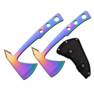 PP-107RB-2  2 PIECE THROWING AXE SET
