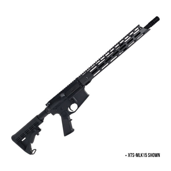 XTS-MLK15-BL - 15" M-LOK Anodized Rail Blue - Image 2