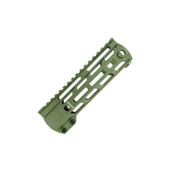 XTS-ADZ07-OD - 7" Anodized M-Lok Rail Adz-Alpha OD Green