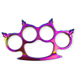KN-17-RB    Rainbow Defense Knuckles