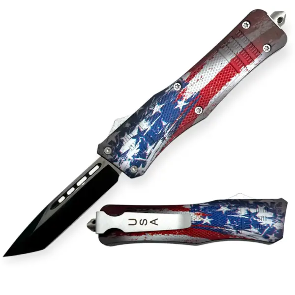 US FLAG OTF KNIFE