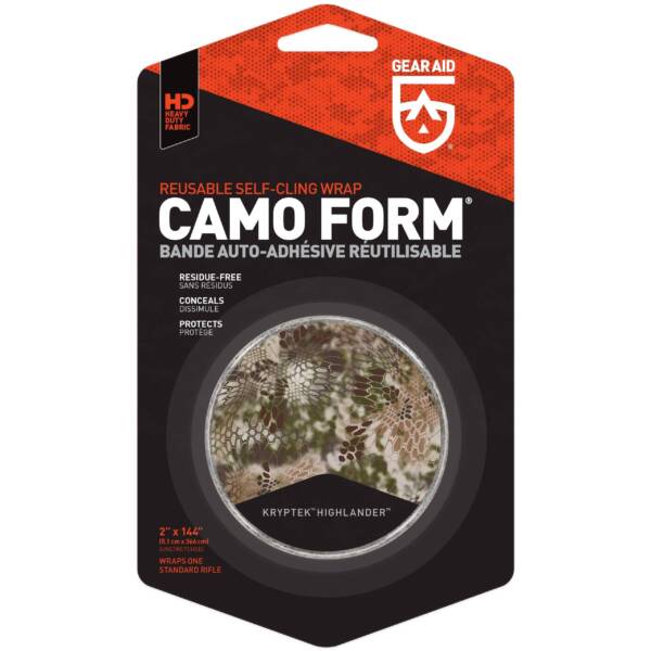 19550 Camo Form Reusable Fabric Wrap - Kryptek Highlander - Image 2