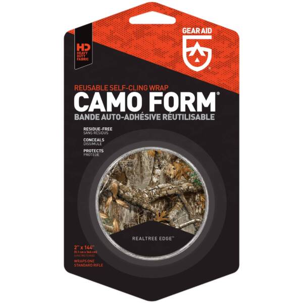 19607 Camo Form Reusable Fabric Wrap - Realtree Edge - Image 2