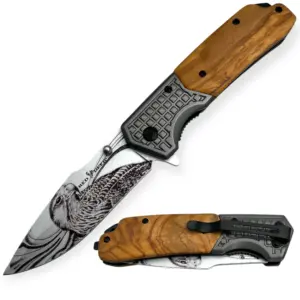 FOLDING KNIFE WITH EAGLE
