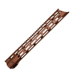XTS-MLK15-BR Bronze M-LOK 15" Rail with Slant Nose