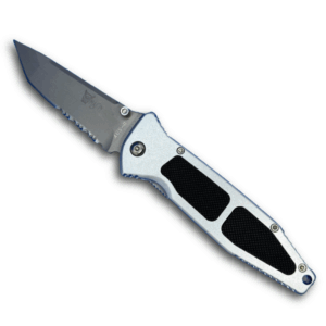 AUS 8 steel folding knife