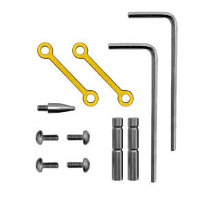 XTS-AWP-GD Anodized Gold Anti-Walk Pin Set