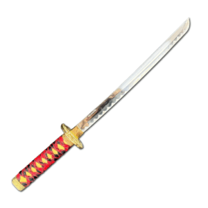 YK 49R RED WAKIZASHI SWORD