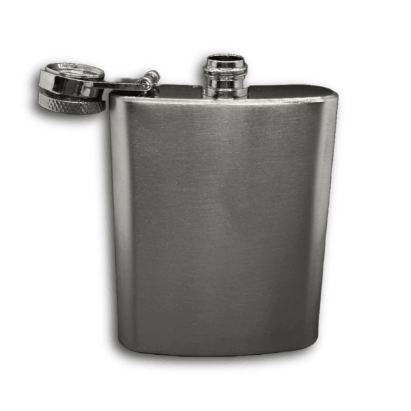 HF-002D 3.5 OZ STAINLESS STEEL FLASK - Image 3