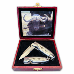 RA 7037BW 2 PIECE MANUAL FOLDING BOXED SET WATER BUFFALO