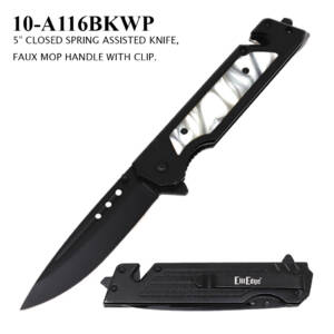 5" CLOSED SPRING ASSISTED KNIFE