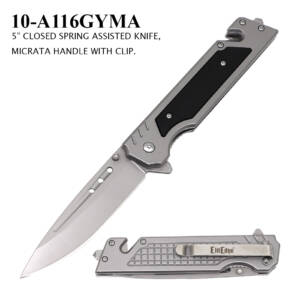 5" CLOSED SPRING ASSISTED KNIFE