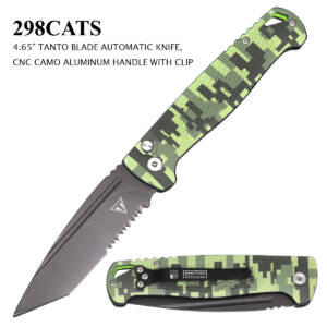 camo auto knife