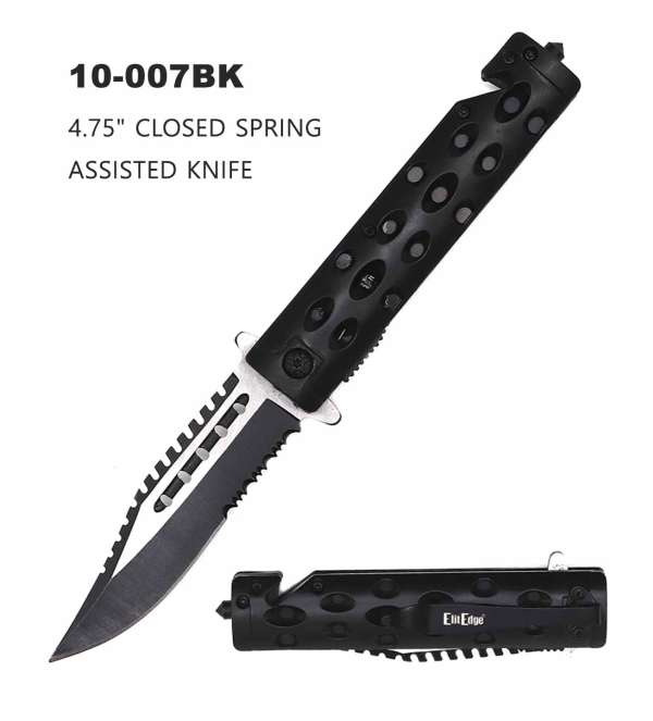 10-007BK - 4.75″ Closed Rescue Folder
