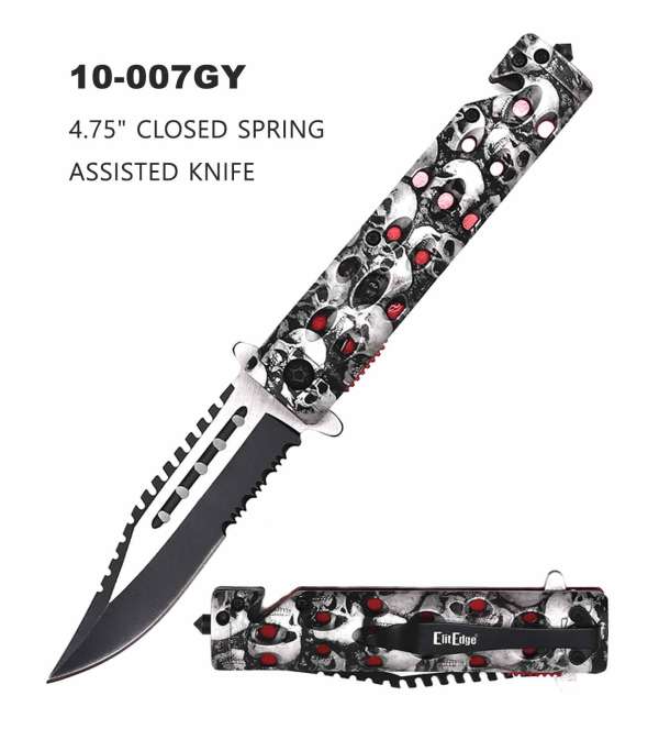 10-007GY - ElitEdge 4.75″ Closed Rescue Folder