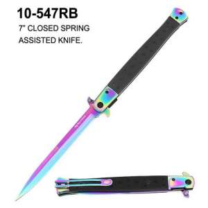 10-547RB - 7" Spring Assisted Knife