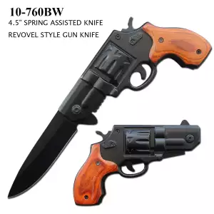 10-76LVER - Revolver Style Gun Knife